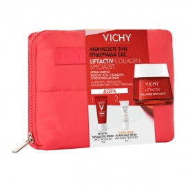Vichy Promo Liftactiv Collagen Specialist 50ml & & Δώρο Liftactiv Specialist B3 Serum 5ml & UV-Age Daily SPF50+ 3ml