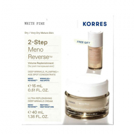 Korres Promo White Pine Day Cream Dry Skin 40ml & White Pine Face Serum 15ml