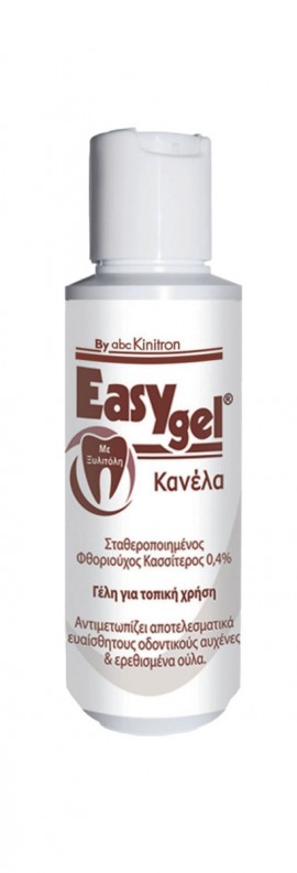 Easy Gel Στοματική Γέλη με γεύση Κανέλα 120g