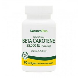 Natures Plus Natural Beta Carotene 90 softgels