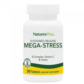 NaturesPlus Mega-Stress Complex - 30 Sustained Release Tablets