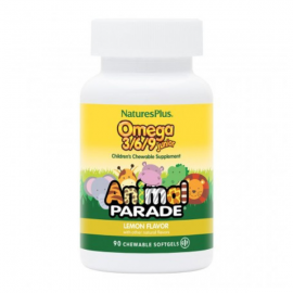 NaturesPlus Animal Parade Omega 3/6/9 Junior 90 Softgels