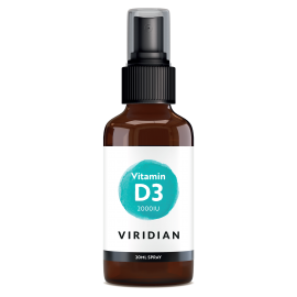 Viridian Vitamin D3 Spray 2.000 IU 20ml