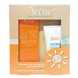 Avene Promo Solaire Anti-age Dry Touch SPF50+ & FREE After Sun 50ml