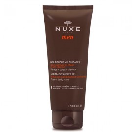 Nuxe Men Multi Use Shower Gel Αφρώδες Τζελ Καθαρισμού για Πρόσωπο, Σώμα & Μαλλιά  200ml