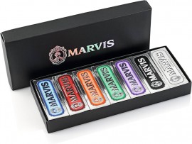 Marvis 7 Flavours Travel Set Toothpaste Οδοντόκρεμες σε 7 Γεύσεις 7x25ml