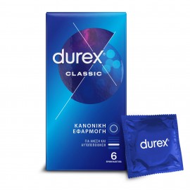 Durex Classic Προφυλακτικά 6τμχ