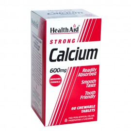 Health Aid Calcium Strong 600mg  60chew.tabs