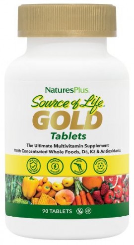 NaturesPlus Source of Life GOLD 90 Tablets