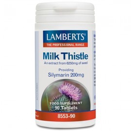 Lamberts Milk Thistle Silymarin 200mg 90 Tablets