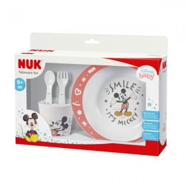 Nuk Tableware set  Disney Mickey 9m+