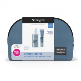 Neutrogena Retinol Boost Promo Face Cream 50ml, Eye Cream 15ml & Δώρο Limited Edition Νεσεσέρ Sun of a Beach