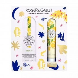 Roger&Gallet Cedrat Set with Fragrant Water 30ml & Hand Cream 30ml