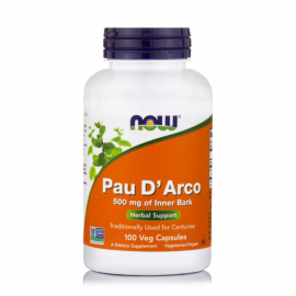 Now Foods Pau D Arco 500mg 100vegcaps