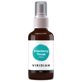 Viridian Organic Eldelberry Throat Spray 50ml