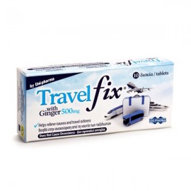 Unipharma Travel Fix with Ginger 500mg 10tabs