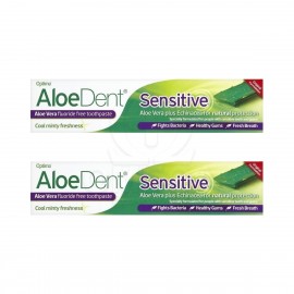 Optima Aloedent Sensitive Toothpaste 2x100ml