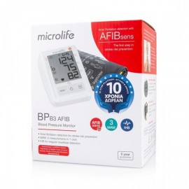 Microlife BP B3 AFIB Πιεσόμετρο Μπράτσου