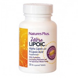 NaturesPlus Ultra Lipoic 30 Bi-Layered Tabs