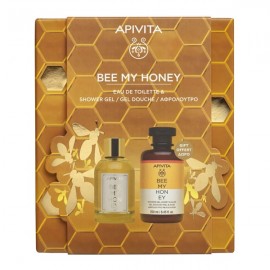 Apivita Bee My Honey Promo Eau De Toilette Unisex Άρωμα, 100ml & Δώρο Shower Gel Αφρόλουτρο Σώματος  250ml