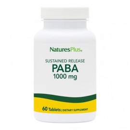 NaturesPlus PABA (Para Aminobenzoic Acid) 1000mg 60tabs