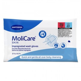 Hartmann Molicare Skin Impregnated Wash Gloves Γάντια Kαθαρισμού (995083) 8τεμ