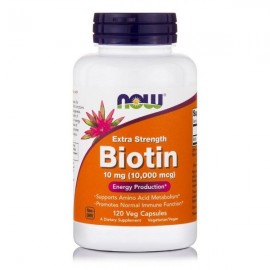 Now Biotin 10mg (10.000mcg) 120 veg.caps