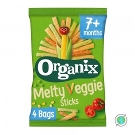 Organix Melty Veggie Sticks από 7μηνών 4x15gr