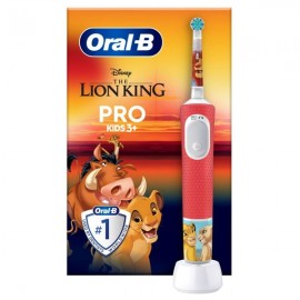 Oral-B Pro Kids Electric Toothbrush Παιδική Ηλεκτρικη Οδοντόβουρτσα The Lion King 3+ 1τμχ & Θήκη Ταξιδίου