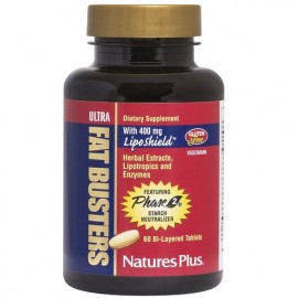 Natures Plus Ultra Fat Busters with 400mg LipoShield 60tabs