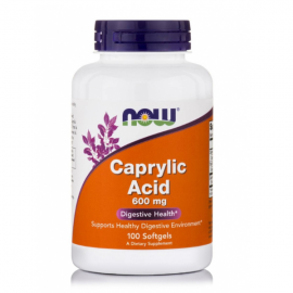 Now Foods Caprylic Acid 600mg 100softgels