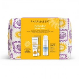 Pharmasept Heliodor Promo Face Sun Cream SPF30 50ml & FREE Hygienic Ultra Hydra Lotion 80ml