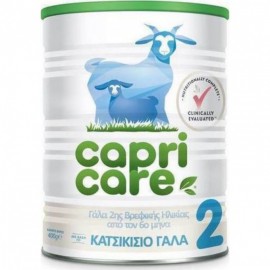 CAPRICARE 2 βρεφικό γάλα με βάση το κατσικίσιο γάλα 400gr