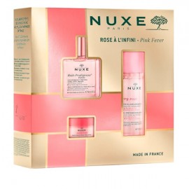 Nuxe  Promo Huile Prodigieuse Florale, 50ml, Very Rose 3-in-1 Soothing Micellar Water, 100ml & Very Rose Lip Balm, 15gr