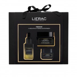 Lierac Promo Premium Voluptueuse Cream 50ml & Premium The Absolute Serum 13ml & Premium The Eye Cream 1ml x4 sachets